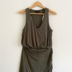 Banana Republic ruched sleeveless dress